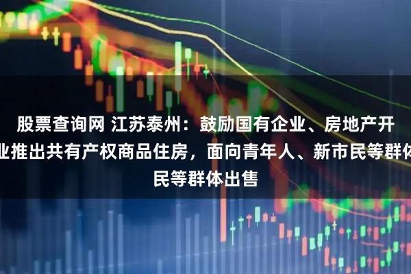 股票查询网 江苏泰州：鼓励国有企业、房地产开发企业推出共有产权商品住房，面向青年人、新市民等群体出售